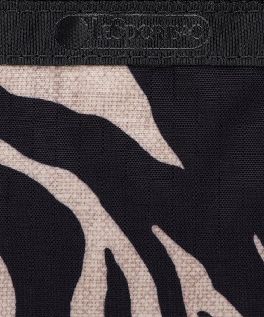 LeSportsac COSMETIC CLUTCH/ラフィアゼブラ 