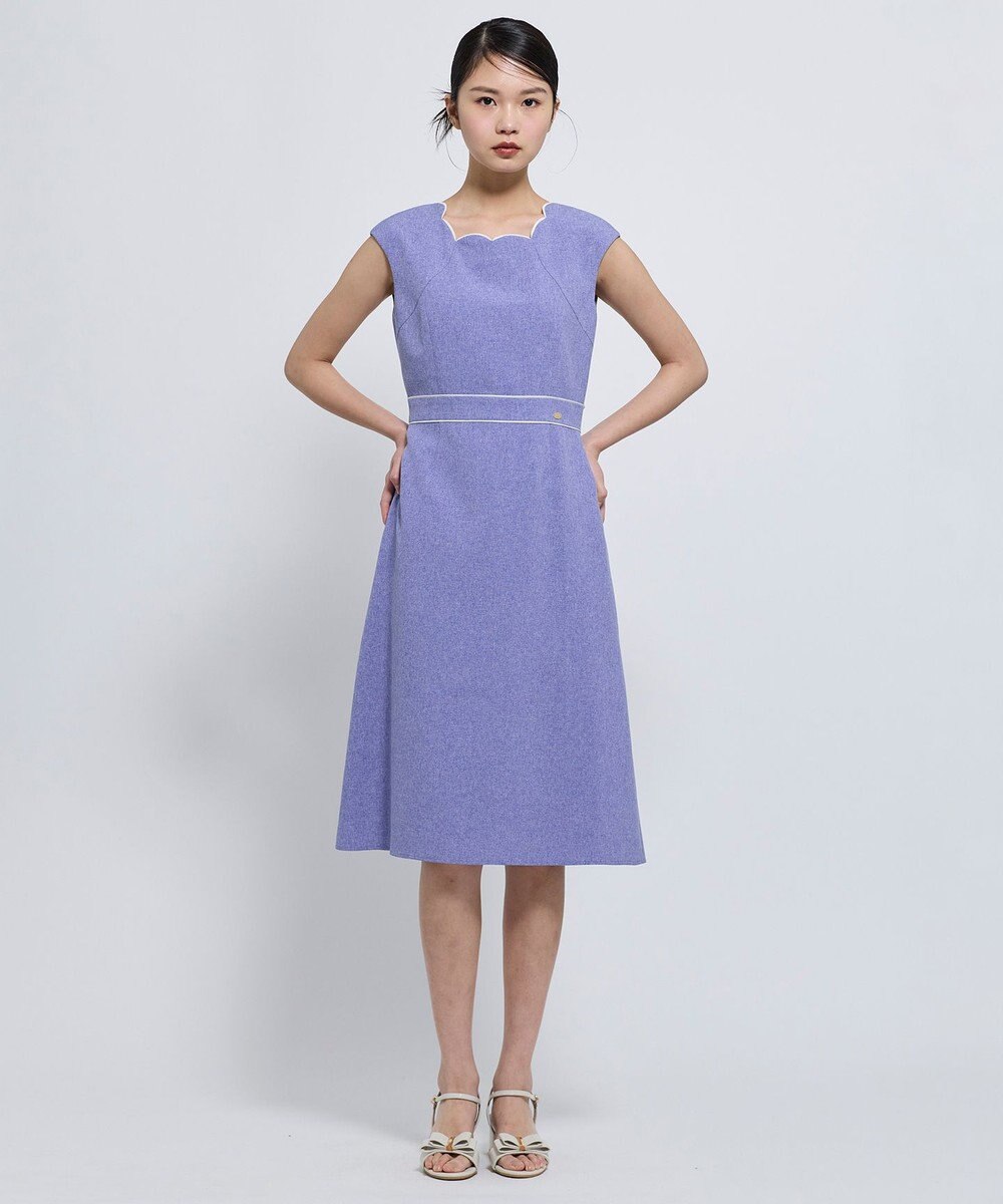 TOCCA 【松木育未さん着用】FLORAL SILHOUETTE ドレス 