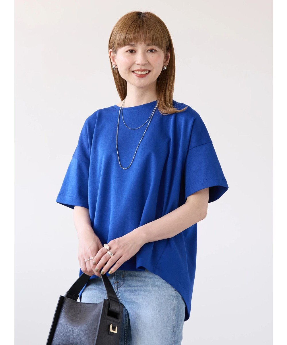 AMERICAN HOLIC 接触冷感バックタックポンチプルオーバー 