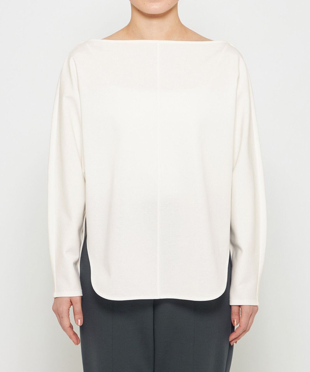 uncrave ダブルフェイスジャージー ドルマンスリーブトップス 