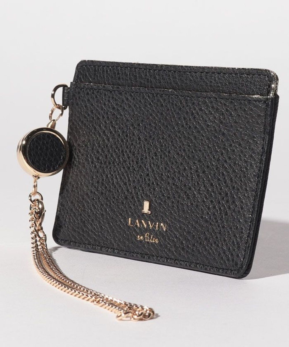 LANVIN en Bleu メラニー リール付きパスケース 