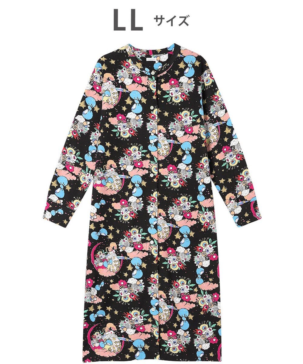 tsumori chisato SLEEP ツモリチサト ネグリジェ 綿100%(本体) あったか 長袖 ルームウェア レディース UNW407 /ワコール 