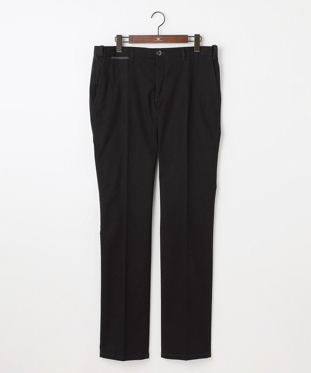 JOSEPH ABBOUD 【キングサイズ・ウエストも伸びる！オーガニックコットン使用・25AW】トリコチンストレッチ パンツ 