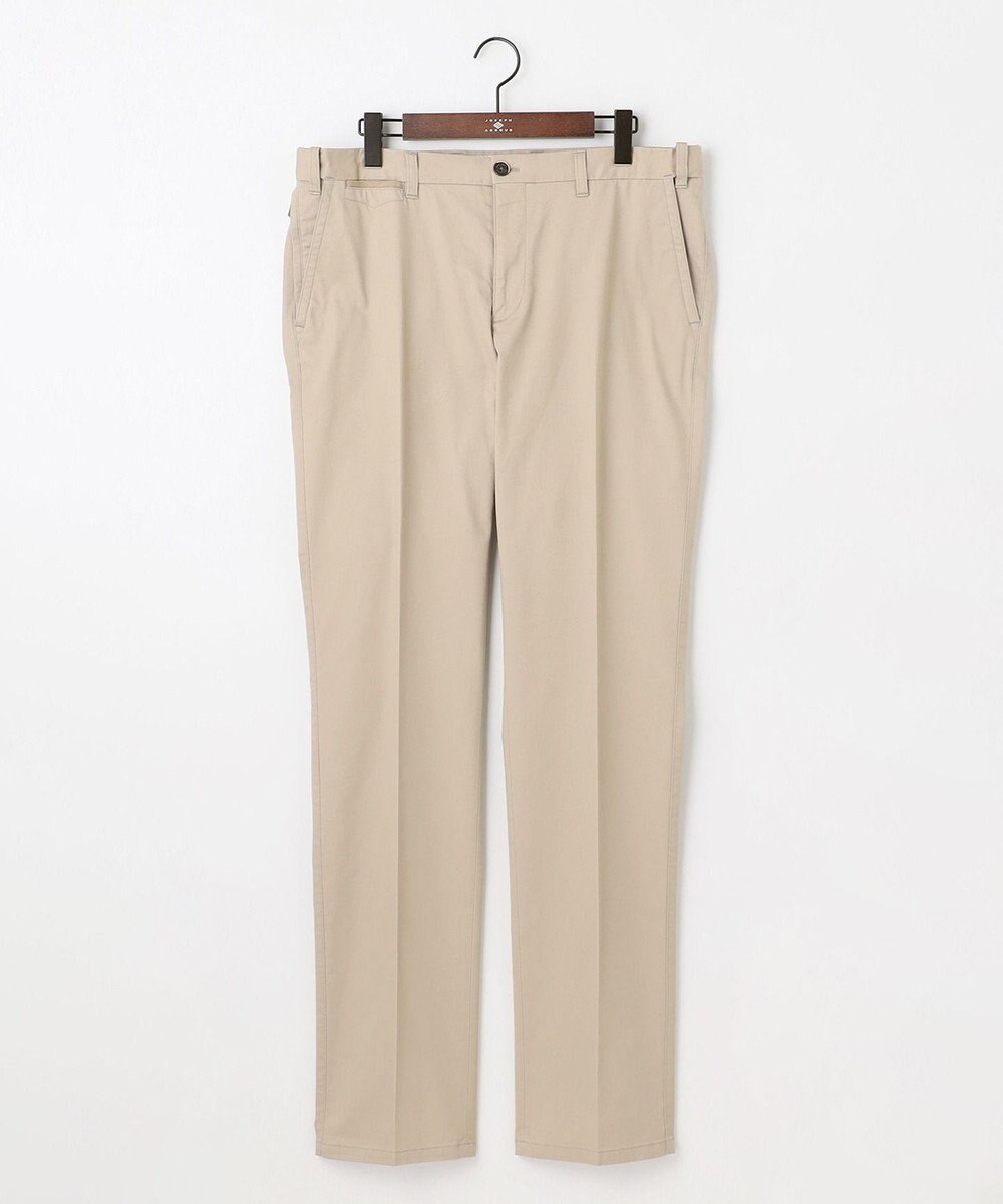 JOSEPH ABBOUD 【キングサイズ・ウエストも伸びる！オーガニックコットン使用・25AW】トリコチンストレッチ パンツ 
