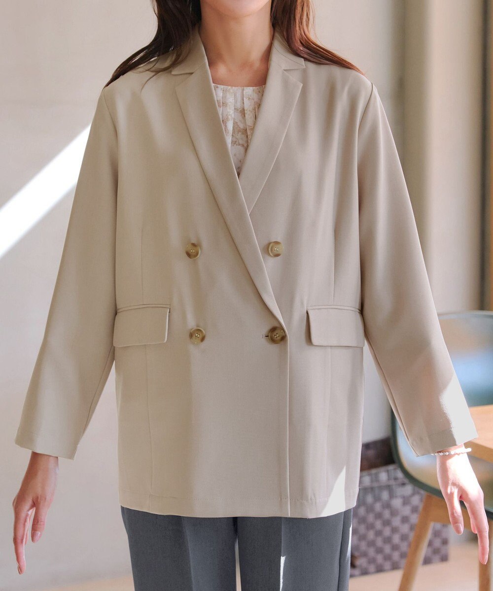 Tiaclasse L リラクシーダブルジャケット 