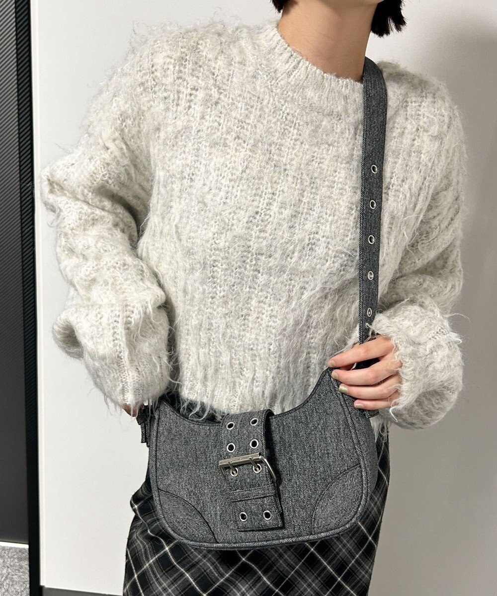 WEGO マルチWAYハーフムーンベルトバッグ 