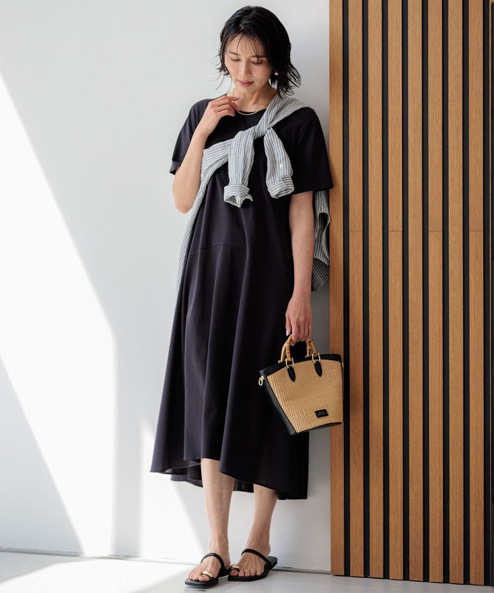 23区 【CLASSY.6月号掲載/Oggi4月号掲載】雑材 バンブー ハンドル ショルダー 