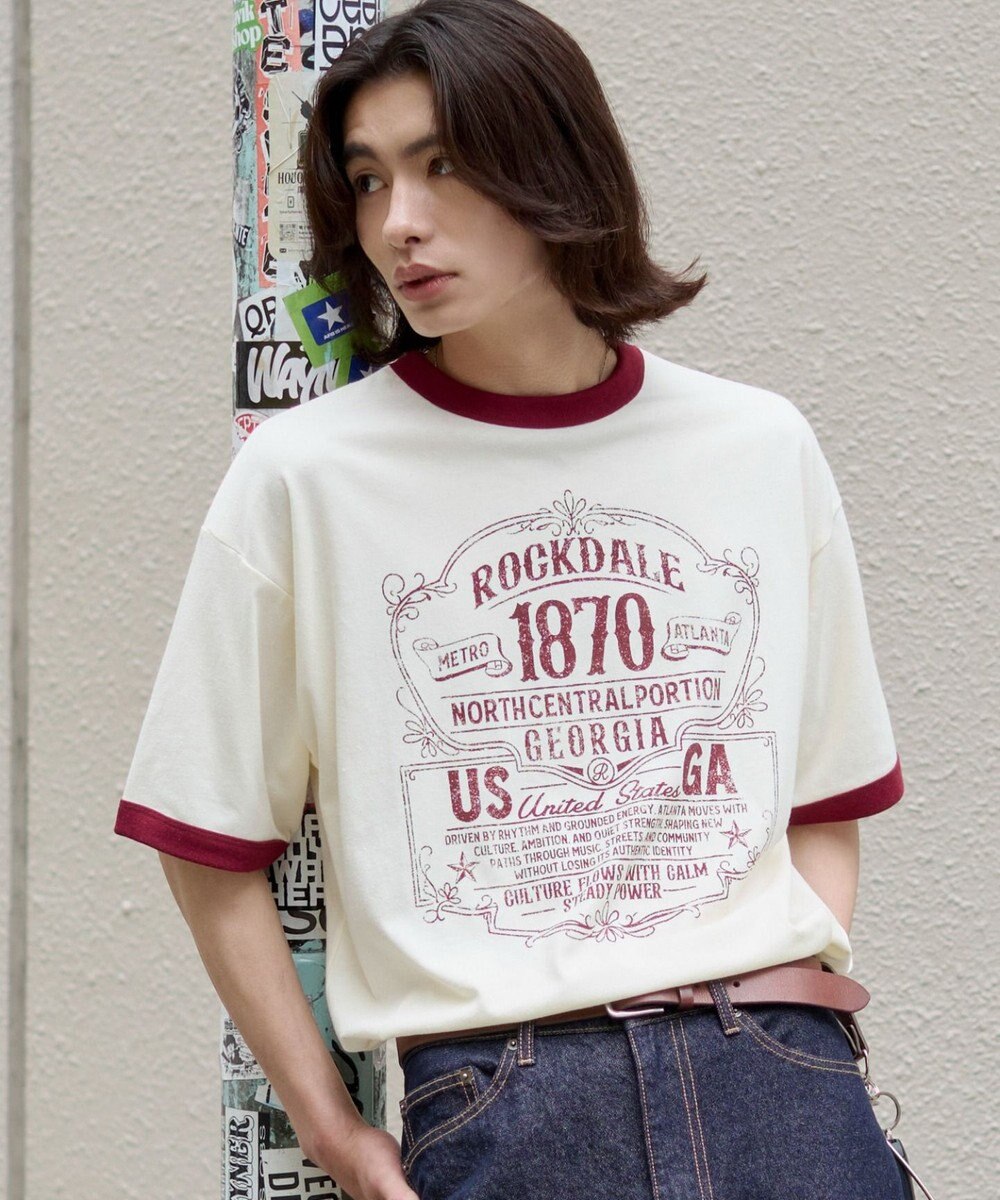 WEGO 【ユニセックス着用ITEM】グラフィックネップT（SS） 