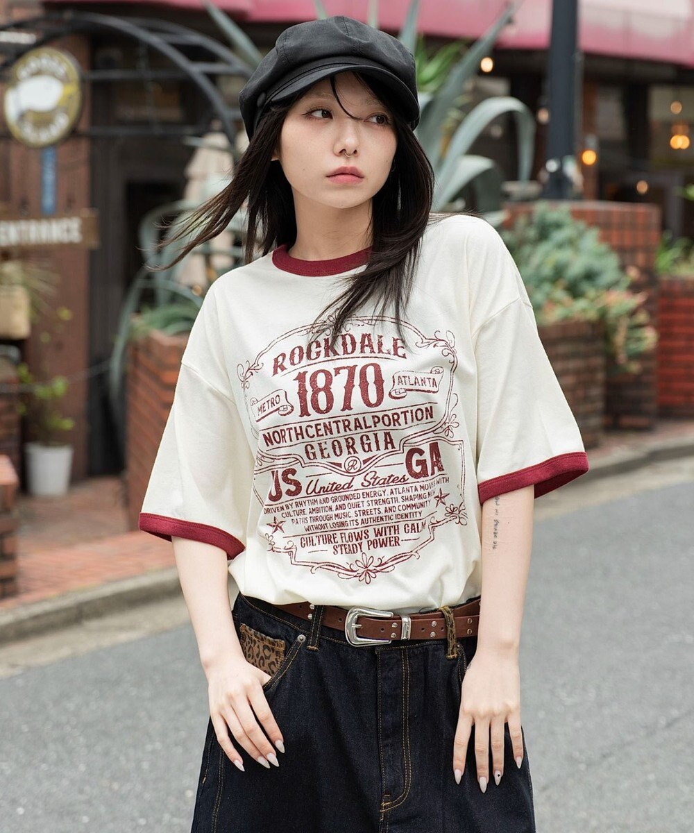 WEGO 【ユニセックス着用ITEM】グラフィックネップT（SS） 