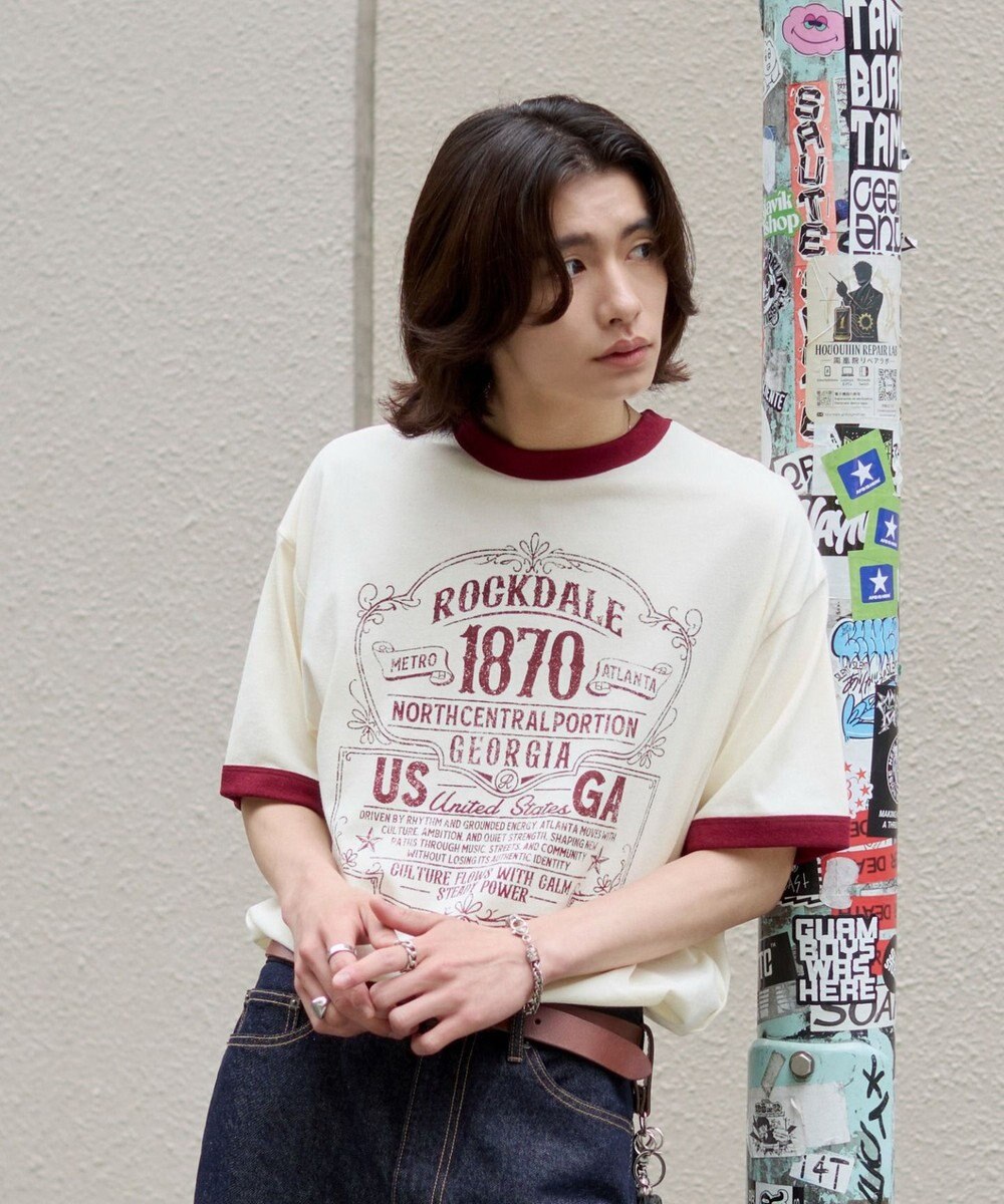 WEGO 【ユニセックス着用ITEM】グラフィックネップT（SS） 