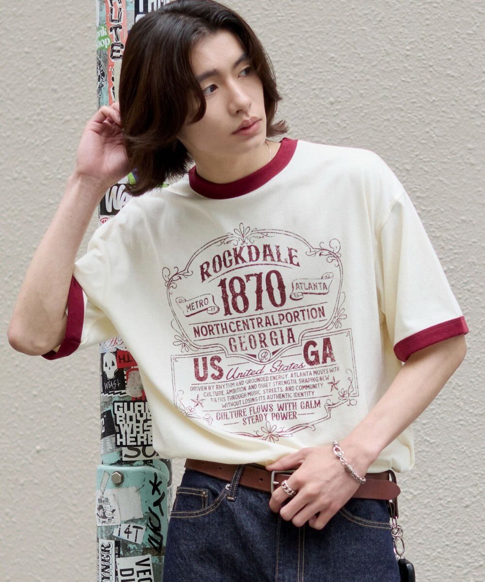 WEGO 【ユニセックス着用ITEM】グラフィックネップT（SS） 