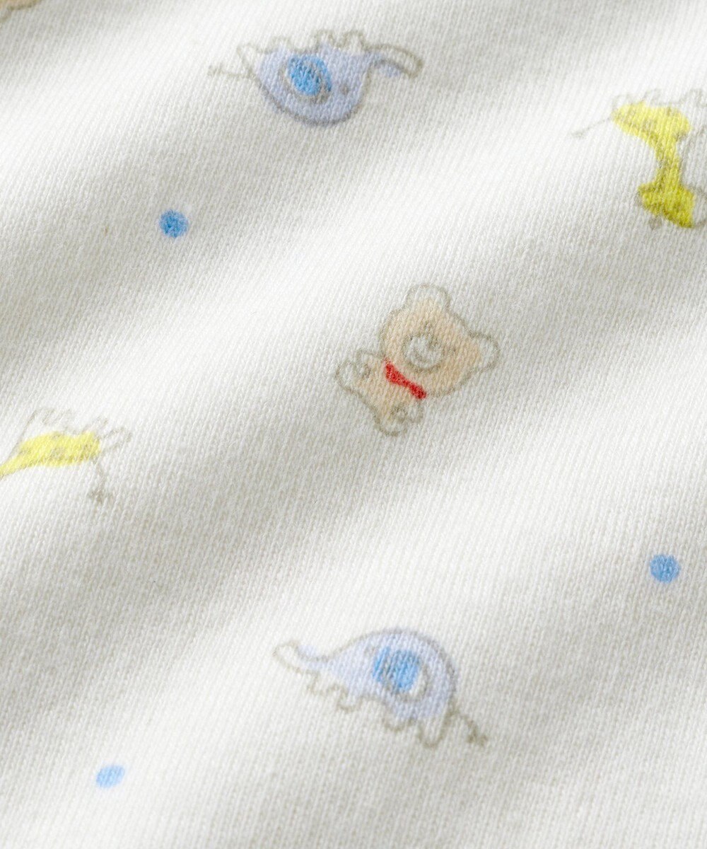 MIKI HOUSE HOT BISCUITS 【70-80cm】 半袖ボディシャツ(かぶり仕様) 