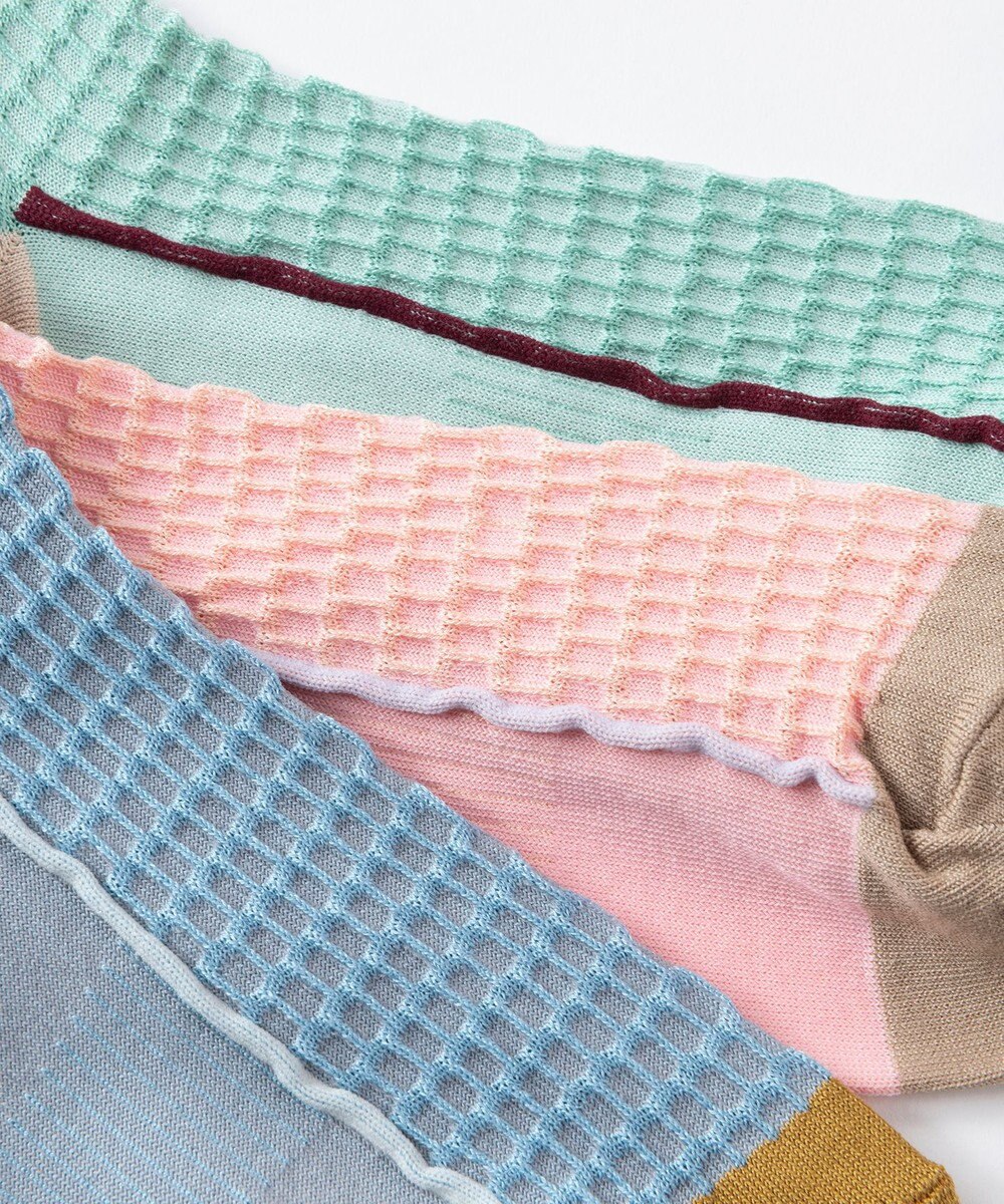 TRICOTE ドットフリルバンピーソックス 