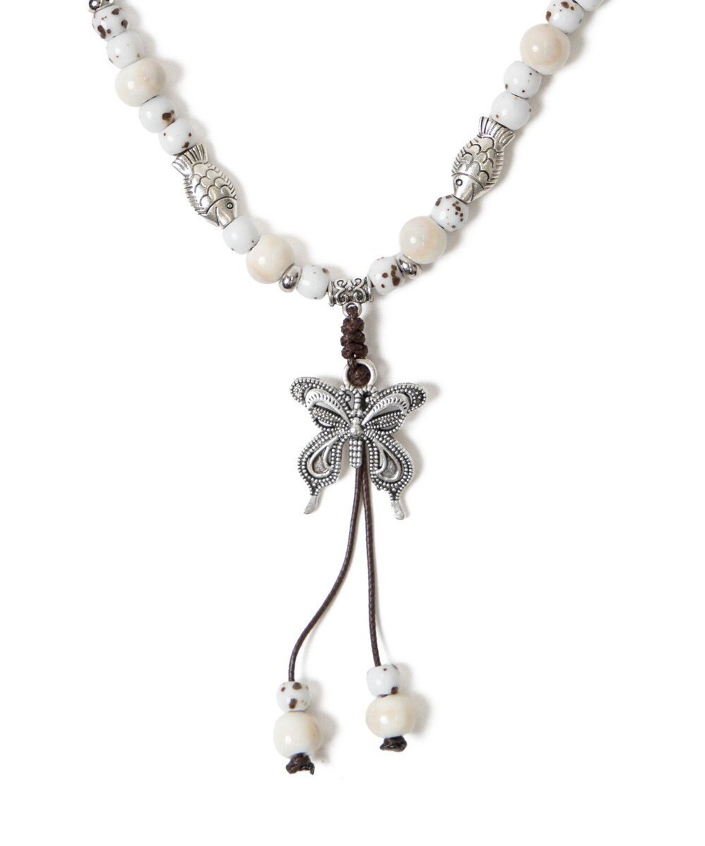 WEGO Lバタフライビーズネックレス 