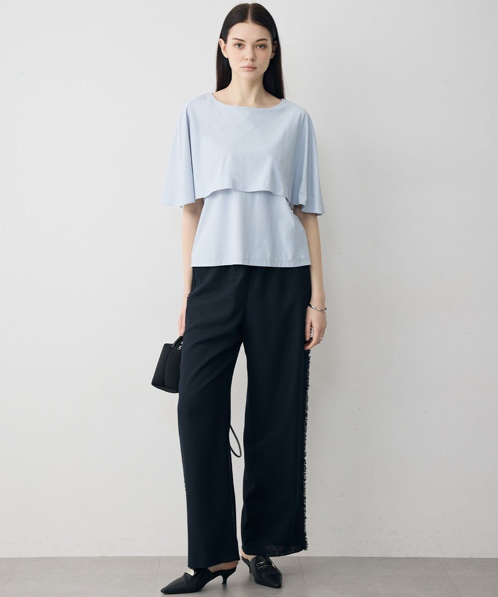 ICB L 【WEB限定カラーあり】マットスキューバ ケープデザインカットソー 