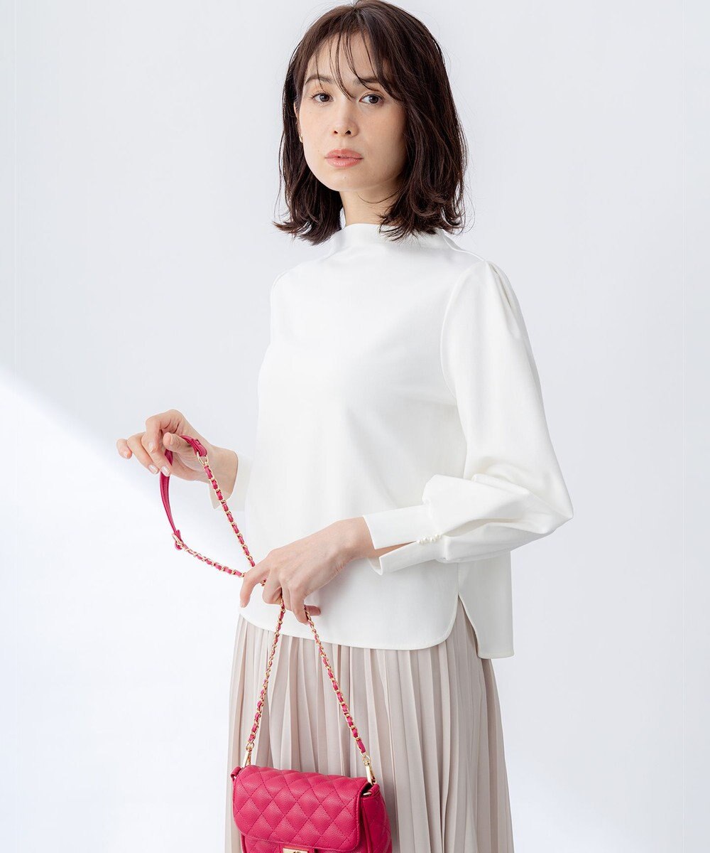 組曲 【WEB限定・2SET】ポンチトップス×プリーツスカートセットアップ 