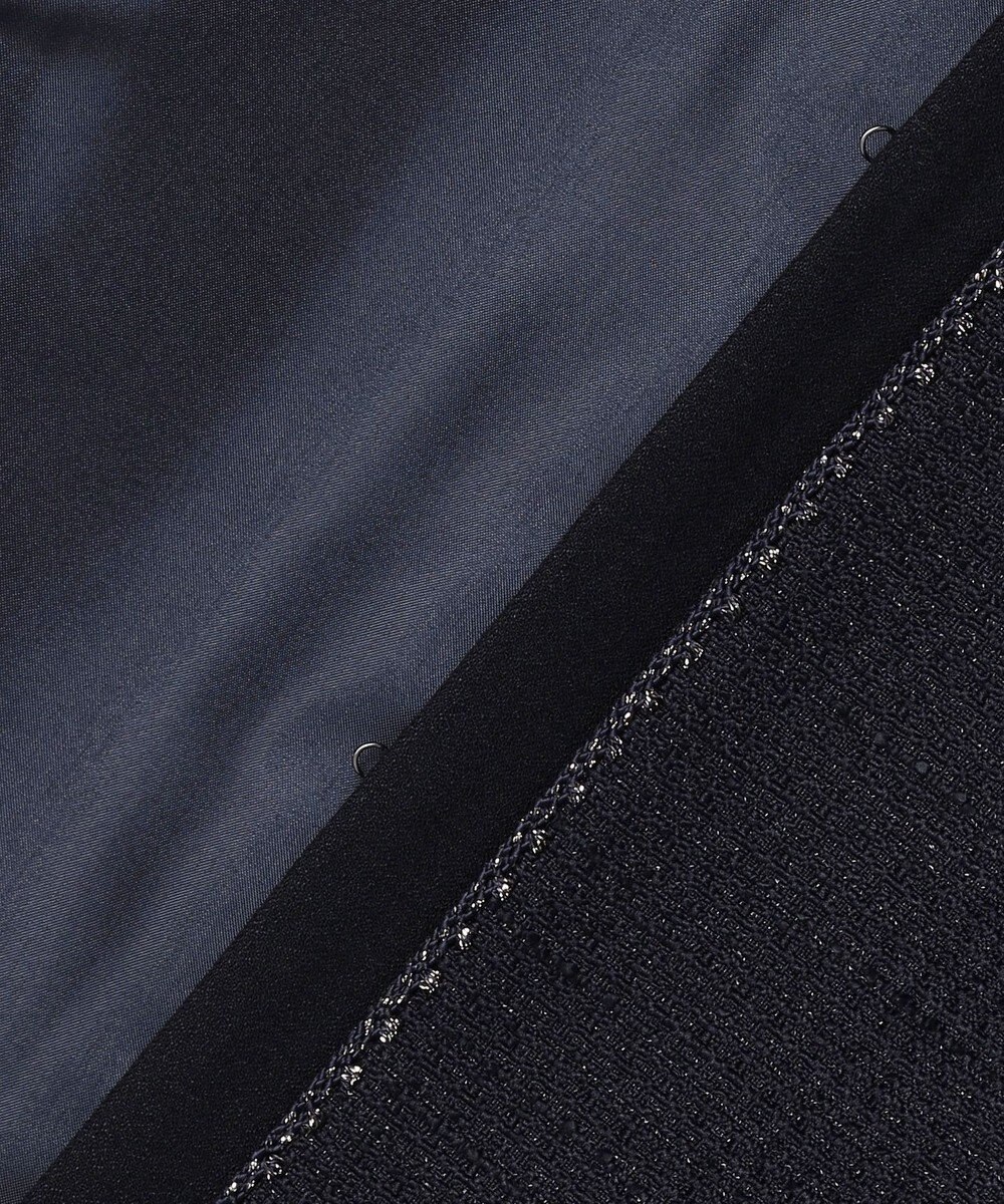 ANY SIS リップルボーダーストレッチ ジャケット 