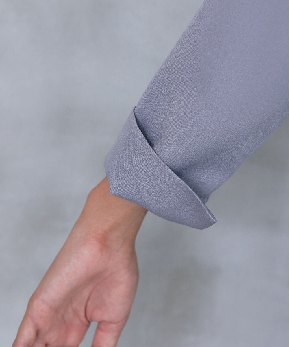 Tiaclasse 【洗える】ベルト付キーネックポケットワンピース 