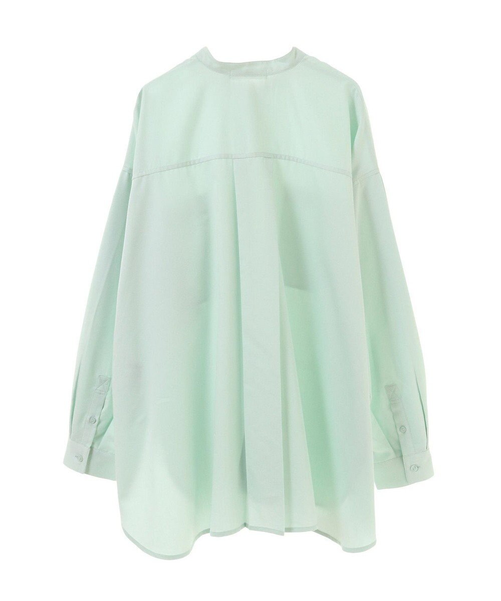 AMERICAN HOLIC イージーケアバンドカラーＷポケットロングシャツ 