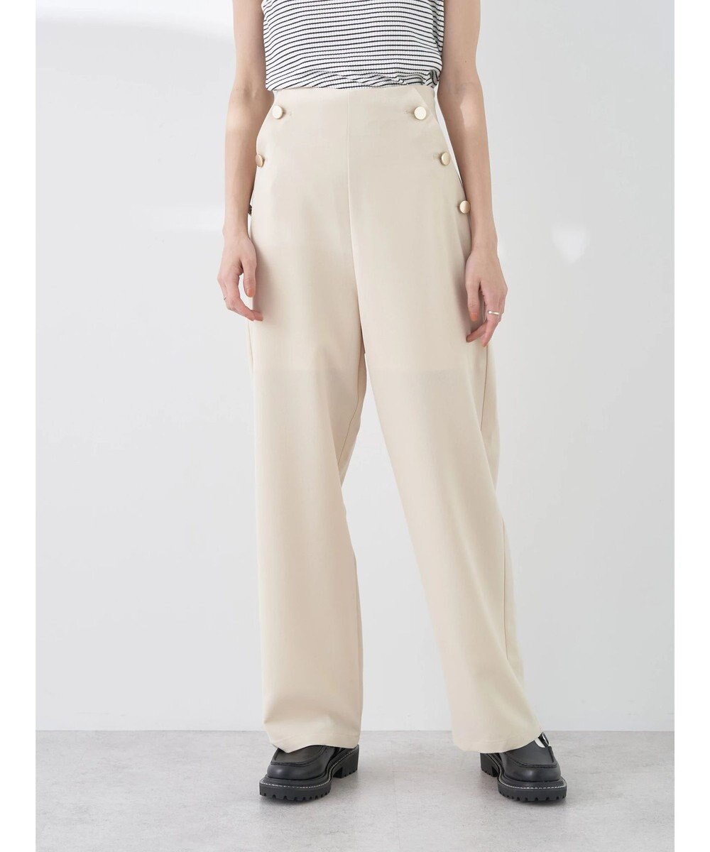 earth music&ecology マリンパンツ（Ｂｅｉｇｅ） 