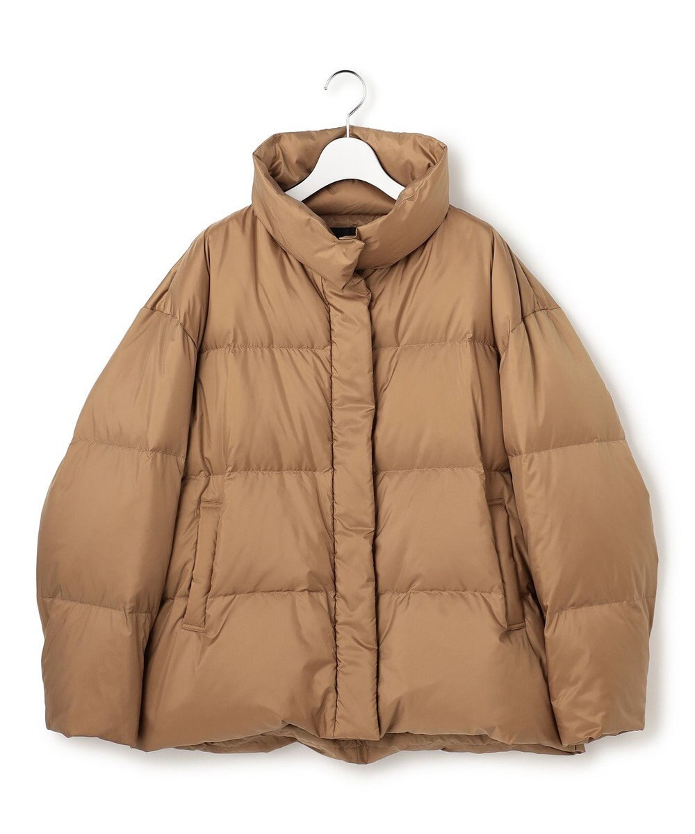 23区 L 【Oggi掲載】シレータフタ ハイネック ショート ダウンコート 