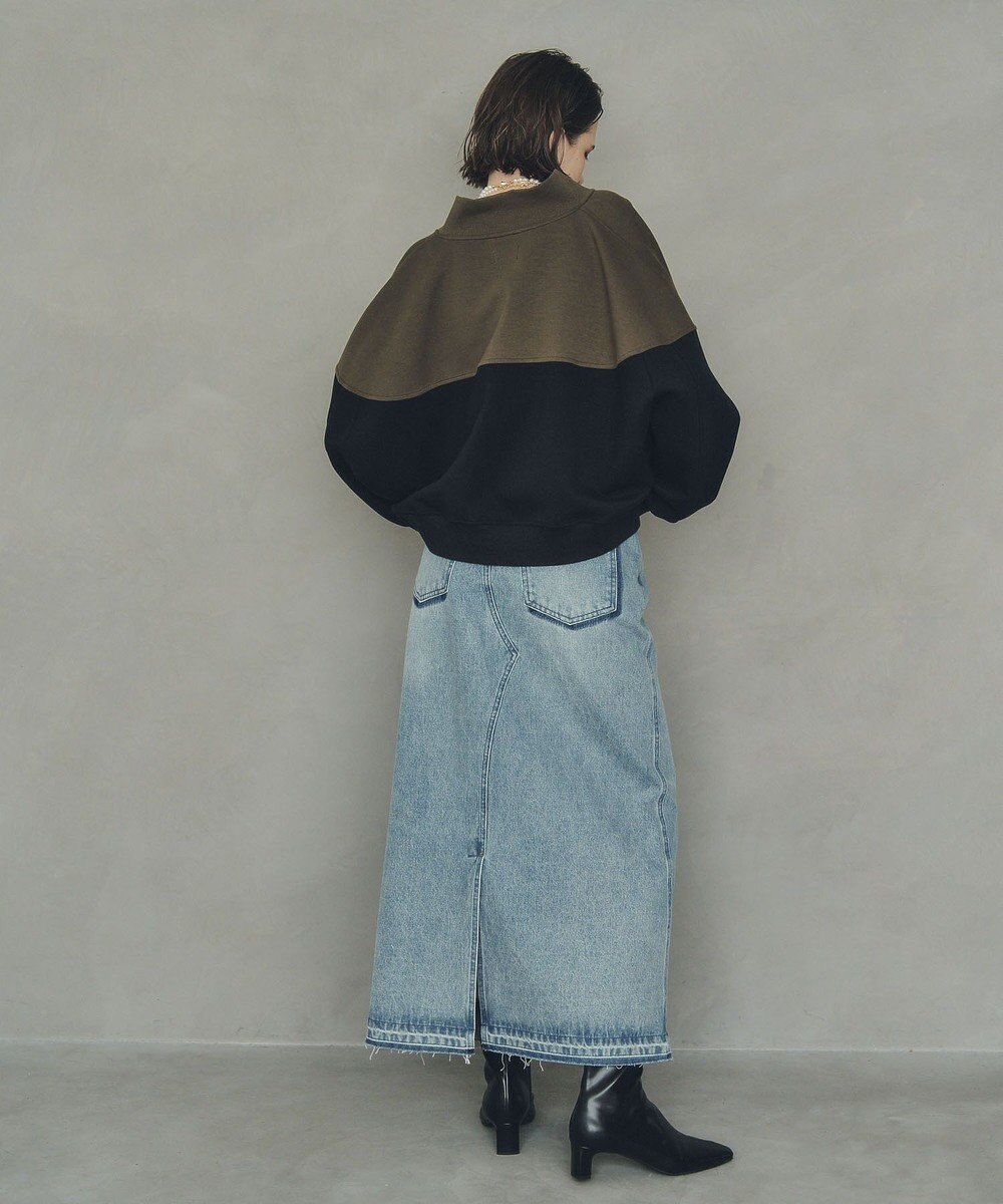 YECCA VECCA ロングデニムスカート 