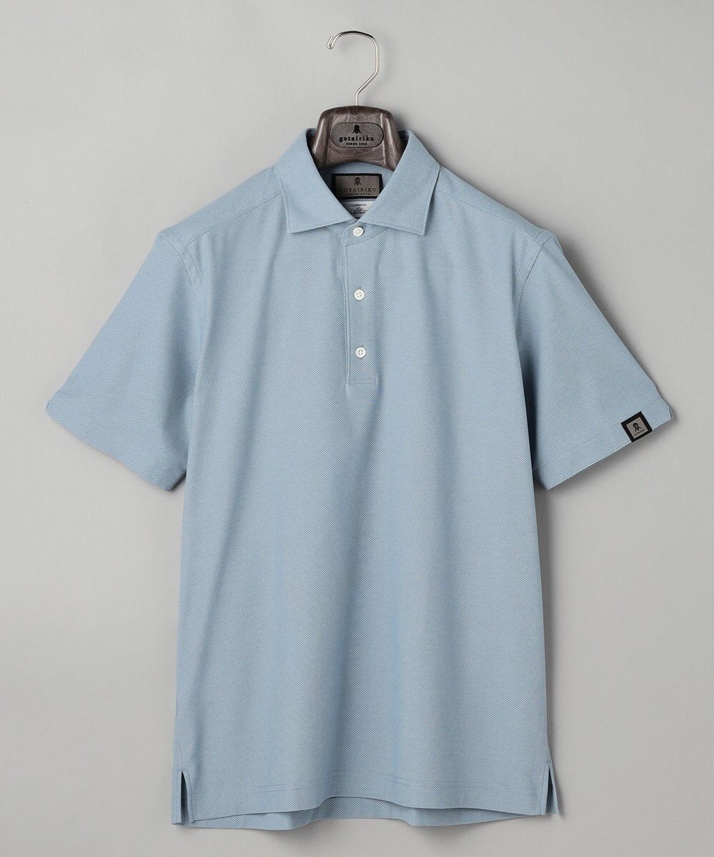 GOTAIRIKU 3年連続売上NO1/キングサイズ登場【仕事で着られる】キレイめ 鹿の子 BIZ ポロシャツ 