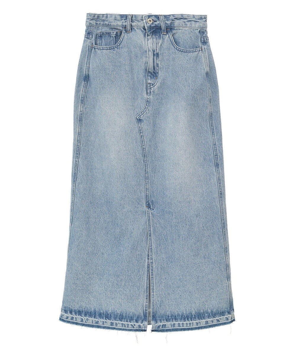 YECCA VECCA ロングデニムスカート 