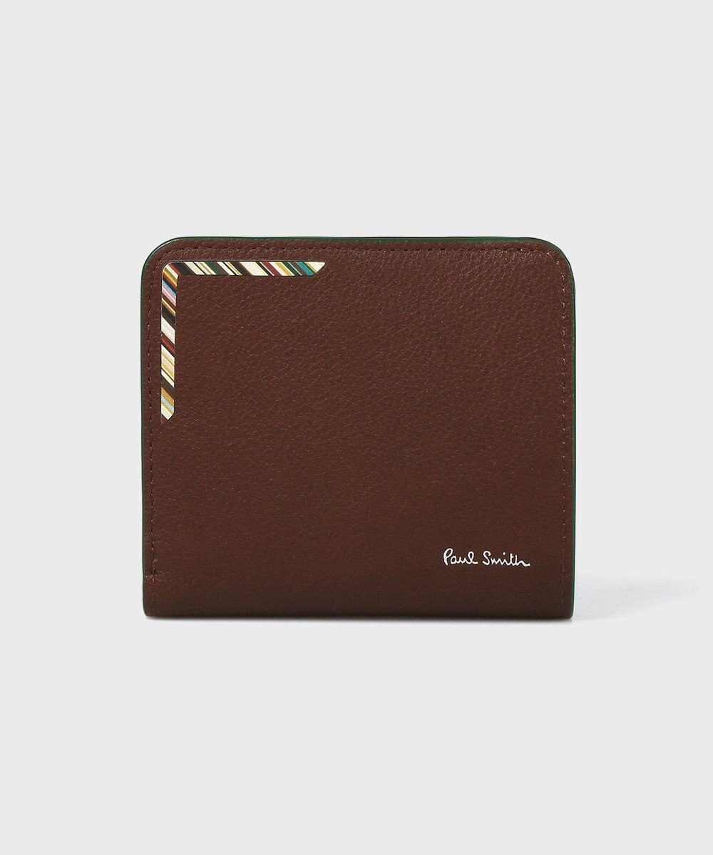 Paul Smith ストライプコーナー 2つ折り財布 