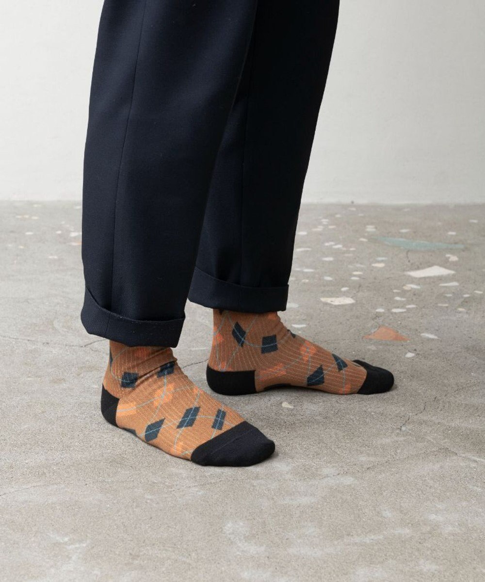 TRICOTE ARGYLE LINK SOCKS／アーガイルリンクソックス 
