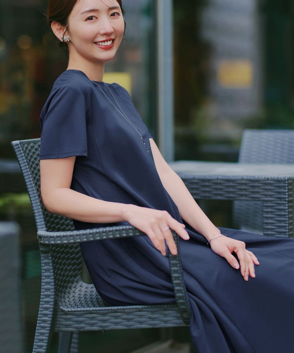 Tiaclasse L 【おのののかさん着用】冷凛(ひやりん)カノコAラインフレアワンピース 