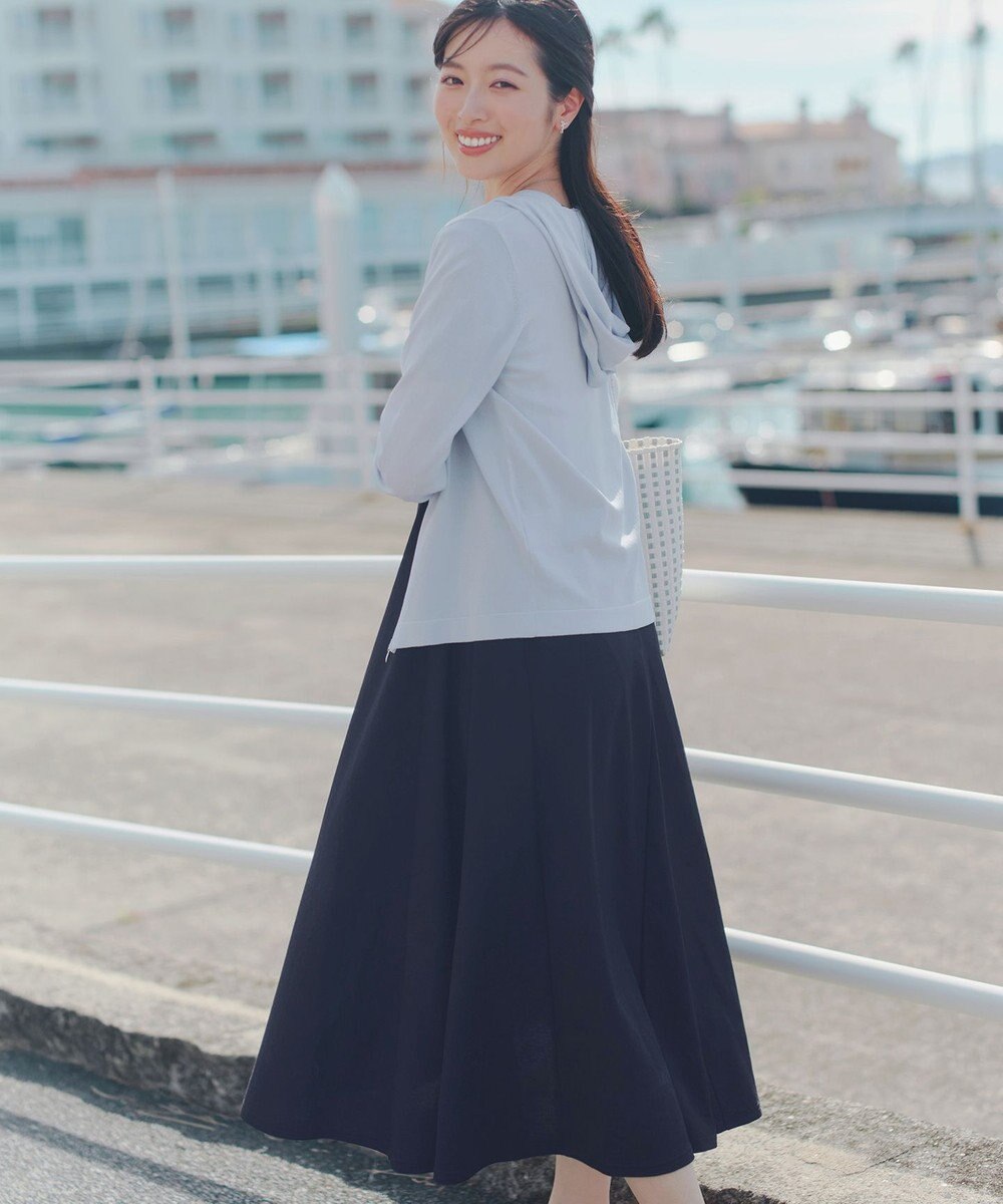 Tiaclasse L 【おのののかさん着用】冷凛(ひやりん)カノコAラインフレアワンピース 