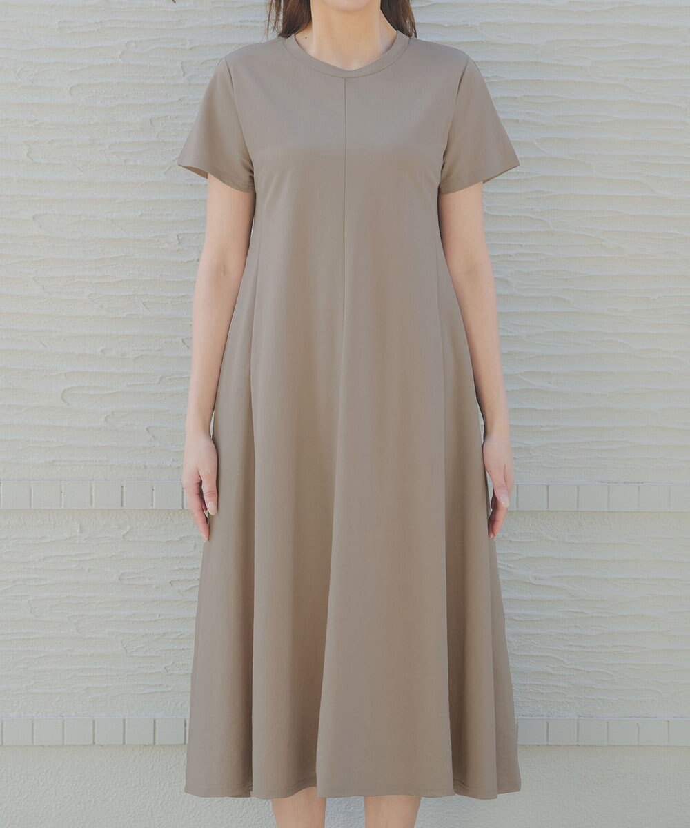 Tiaclasse L 【おのののかさん着用】冷凛(ひやりん)カノコAラインフレアワンピース 