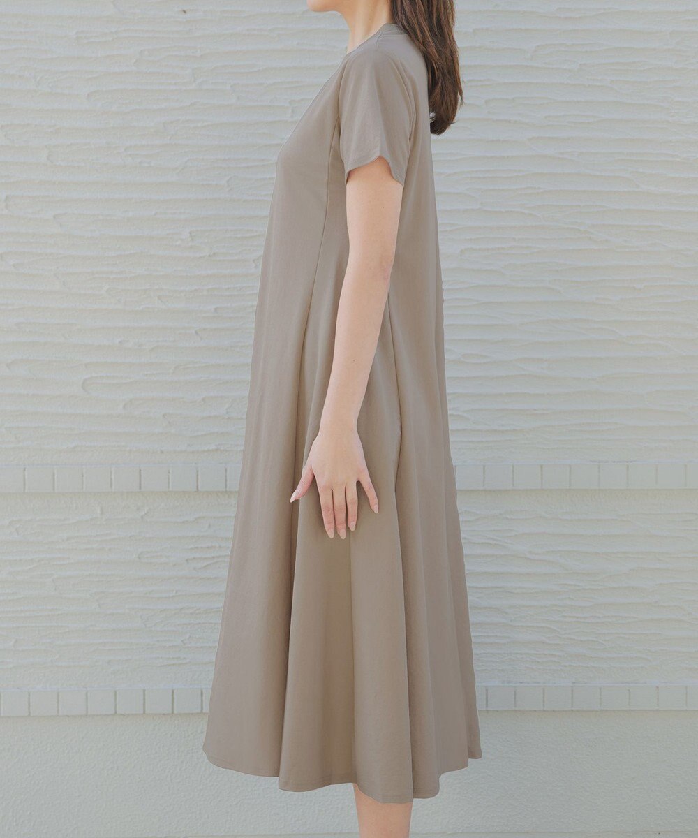 Tiaclasse L 【おのののかさん着用】冷凛(ひやりん)カノコAラインフレアワンピース 