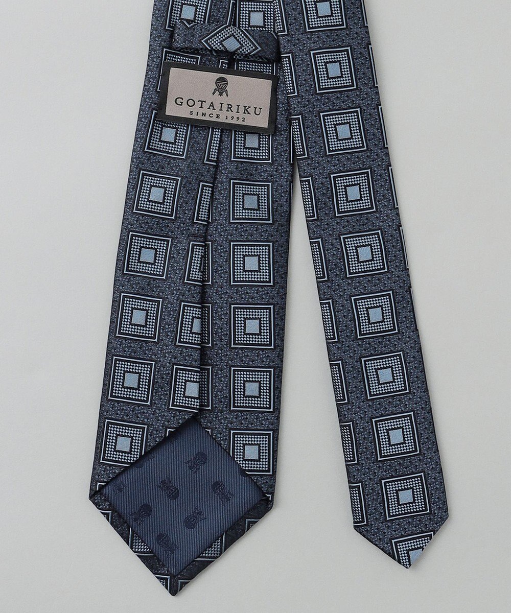 GOTAIRIKU GOTAIRIKU別注【日本製】シルク ネクタイ_総柄 