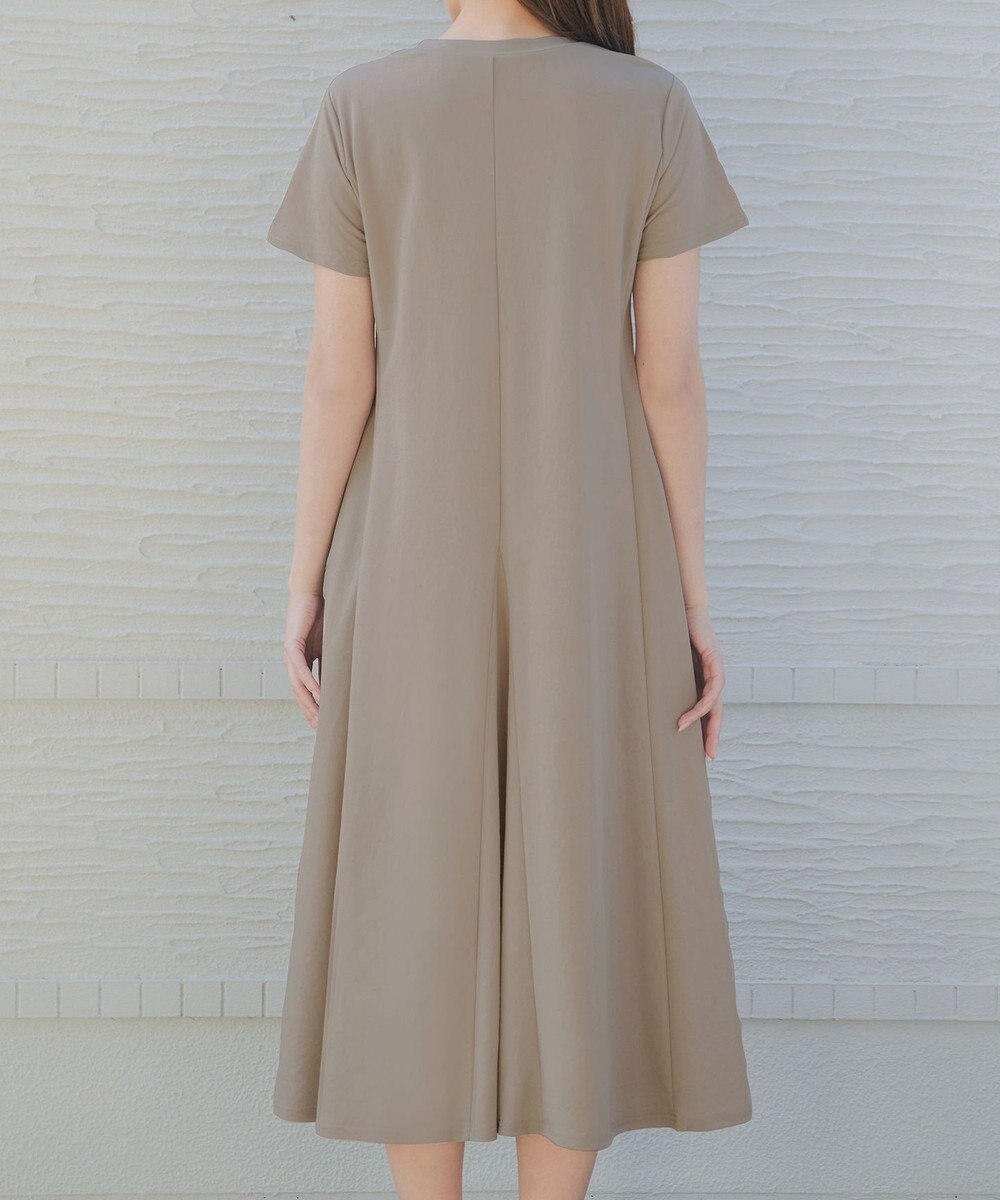 Tiaclasse L 【おのののかさん着用】冷凛(ひやりん)カノコAラインフレアワンピース 