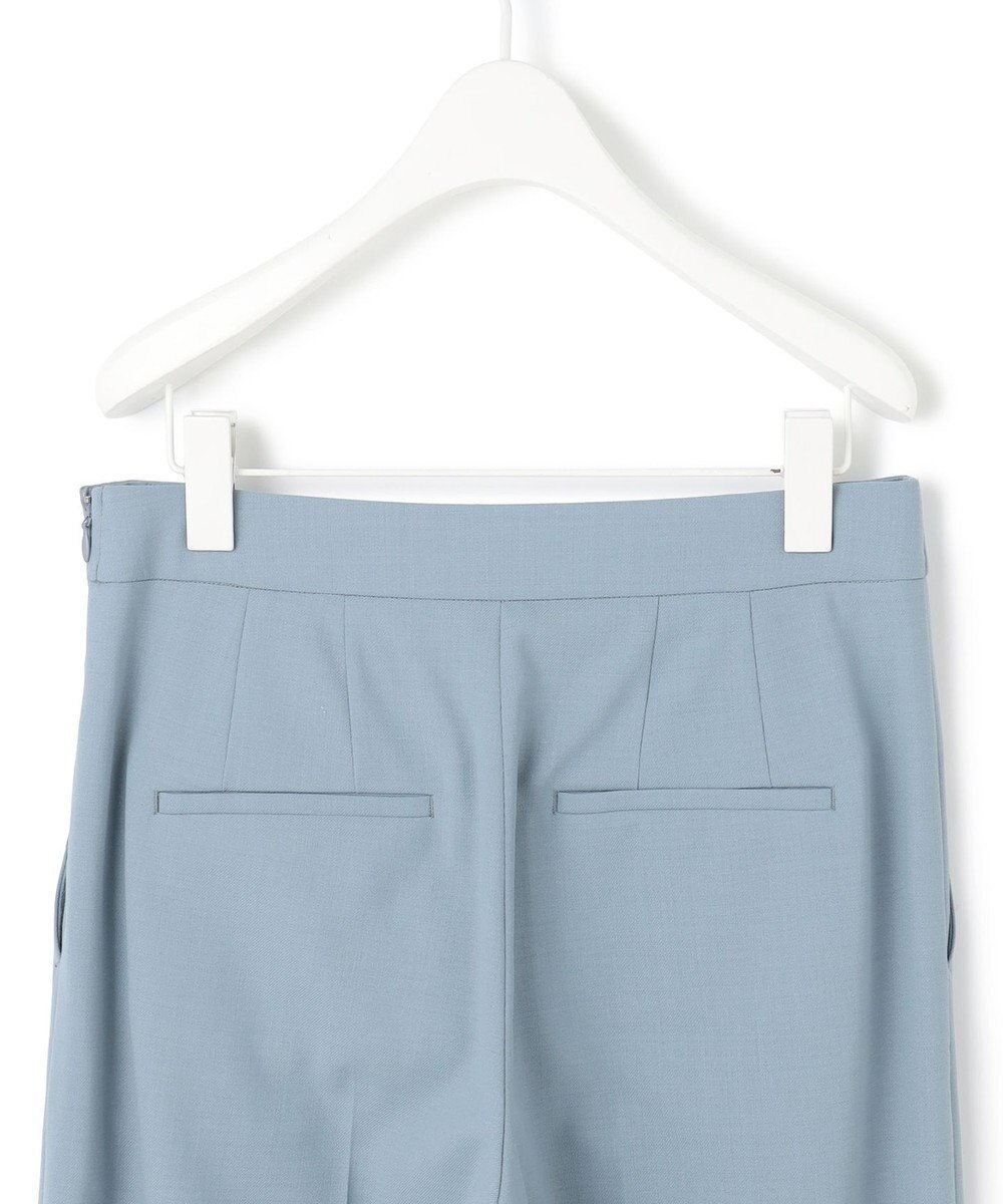 ICB 【洗える】ウール2WAYストレッチ ワイドストレートパンツ 