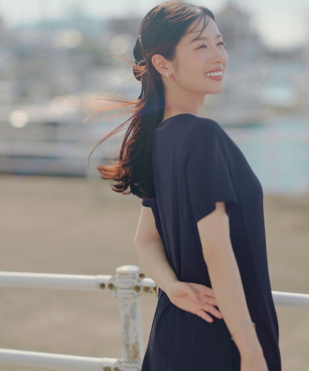 Tiaclasse L 【おのののかさん着用】冷凛(ひやりん)カノコAラインフレアワンピース 