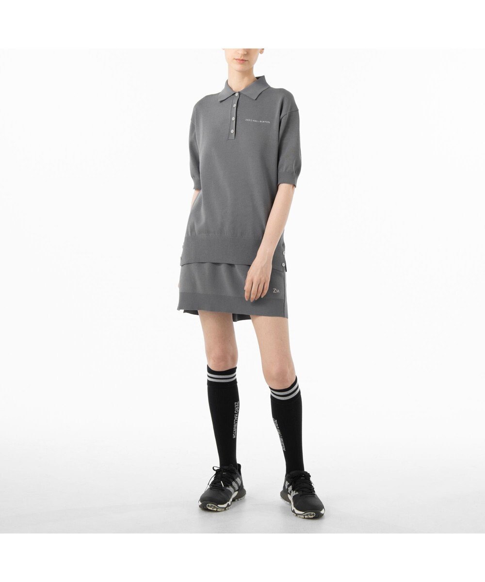 ZERO HALLIBURTON 【セットアップ可能】 ニットポロシャツ ZHG-W5A4c 85138 