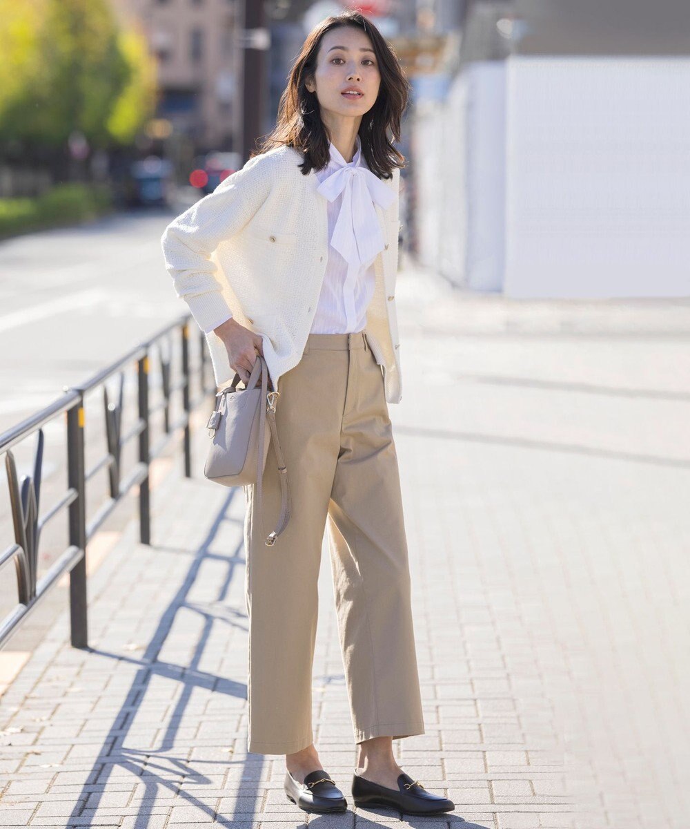 洗える】DAILY TWEED ニット アウター / J.PRESS LADIES