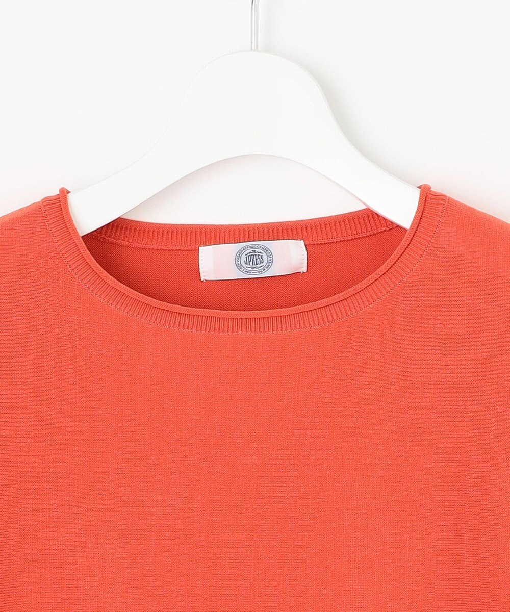 J.PRESS LADIES S 【WEB限定カラーあり・洗える・抗菌防臭】COTTON POLYESTER ドルマンスリーブ ニット 