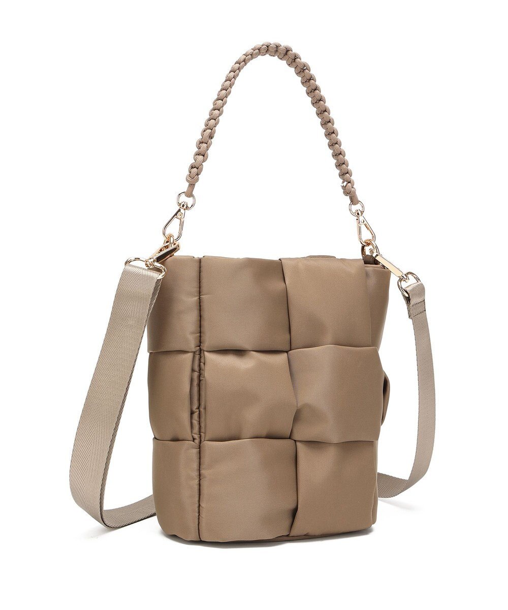 style code 【軽量・ペットボトル収納可能】パデット　縦型ショルダー　２WAY 　高密度ナイロン 