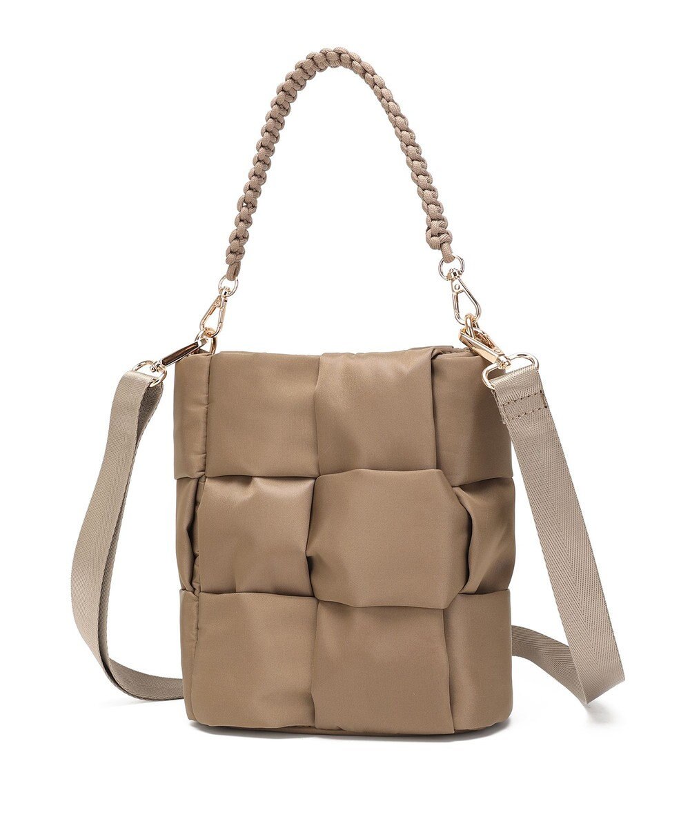 style code 【軽量・ペットボトル収納可能】パデット　縦型ショルダー　２WAY 　高密度ナイロン 