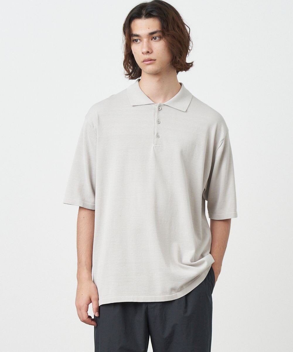 ATON FRESCA KNIT | ポロシャツ 