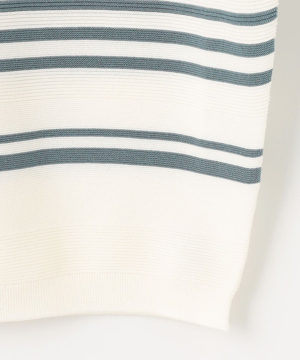 J.PRESS LADIES 【WEB限定カラーあり・洗える】LINKS DOLMAN ホールガーメント ランダムボーダー ニット 