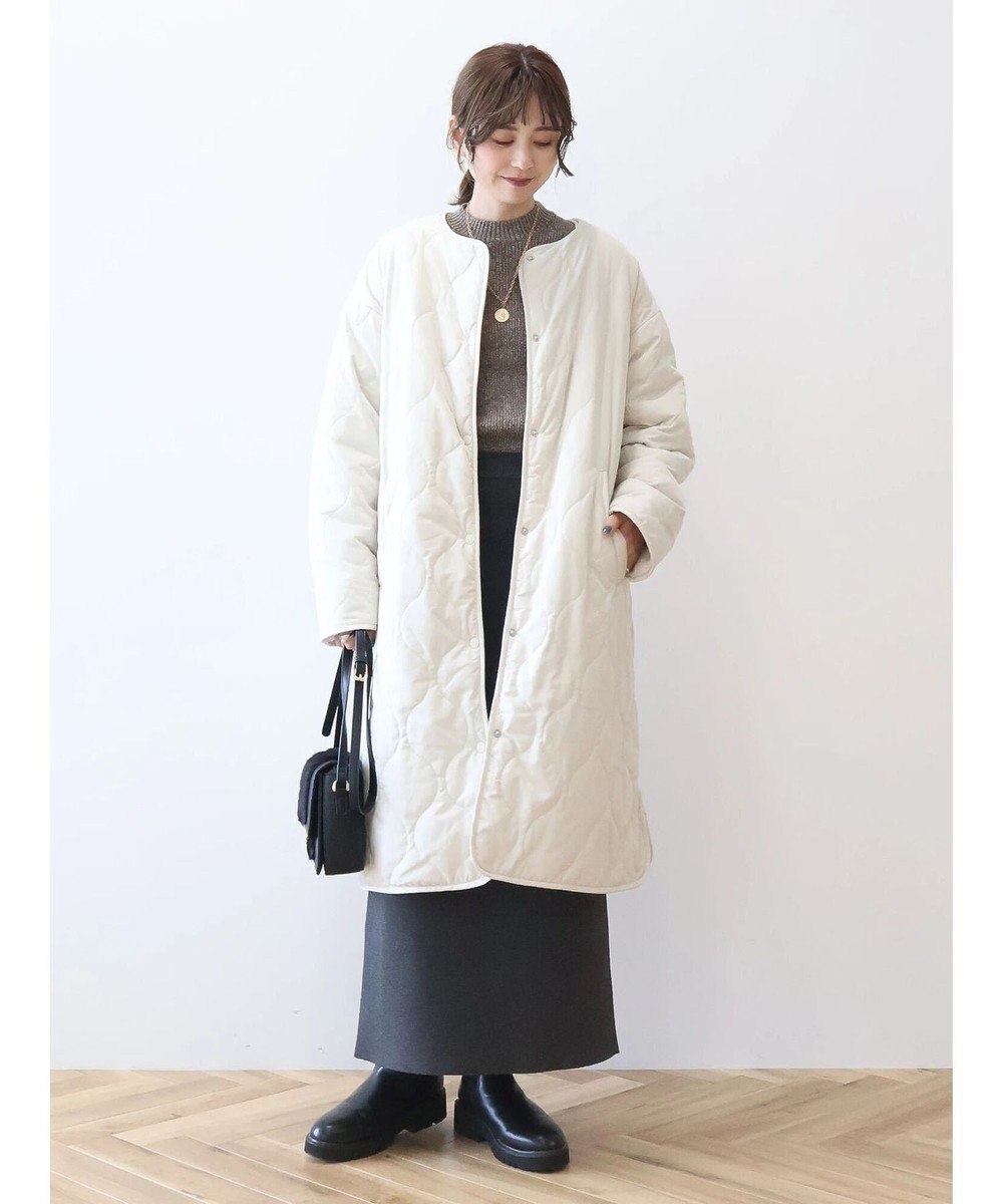 AMERICAN HOLIC 【WEB限定】あったかリバーシブルキルティングコート 