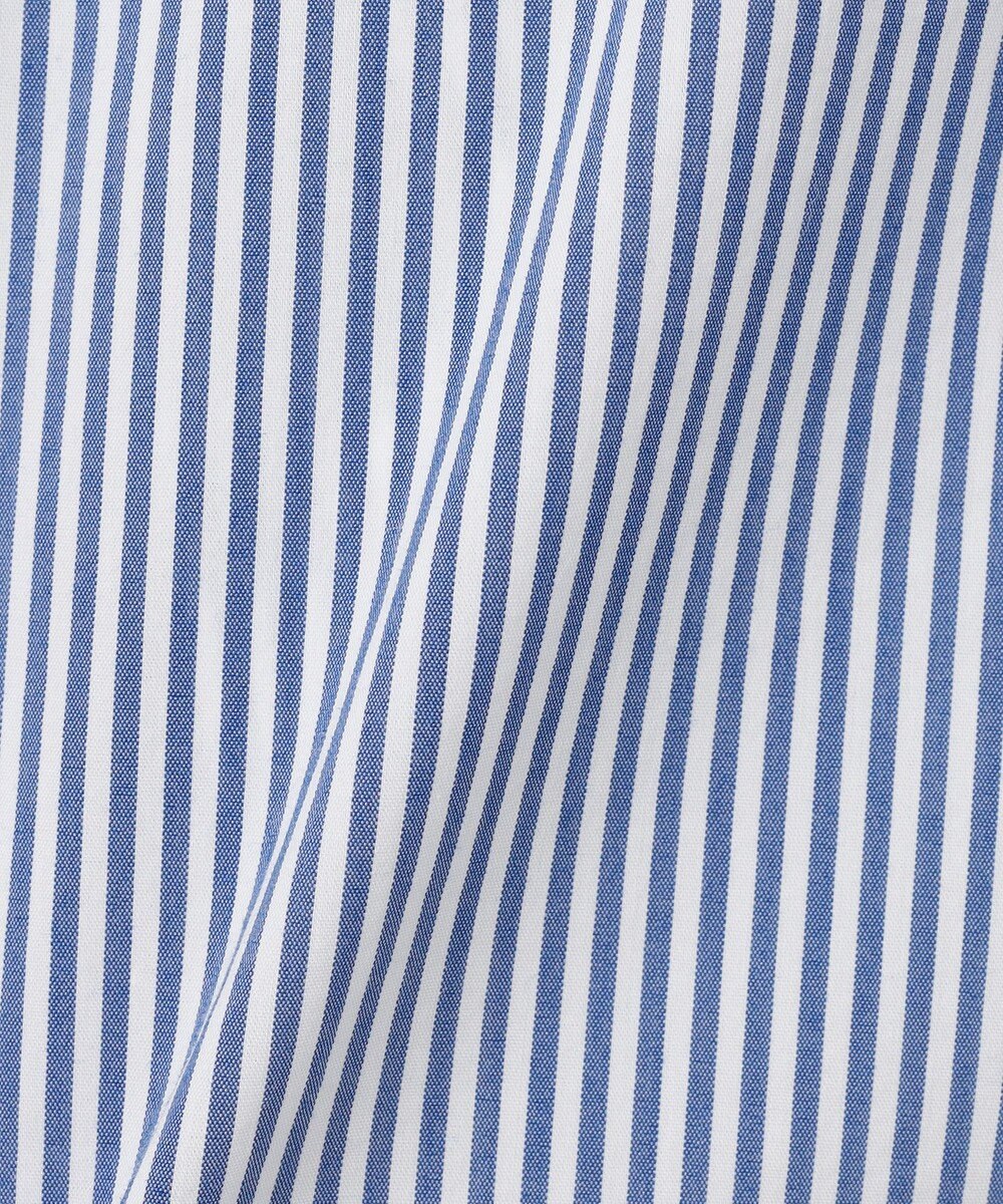 J.PRESS YORK STREET 【WOMEN】ワンウォッシュタイプライター フリルレイブラウス 