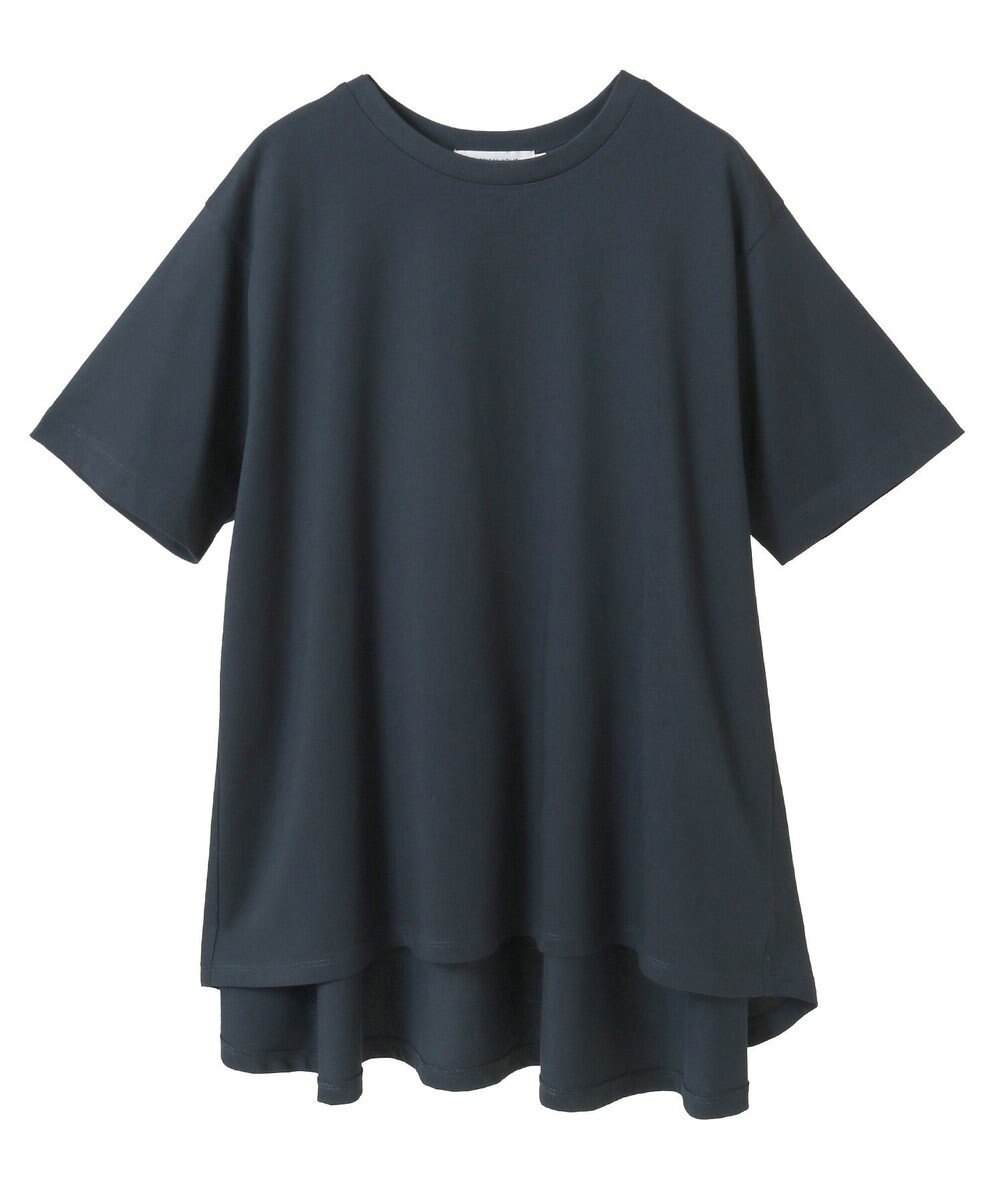 AMERICAN HOLIC 接触冷感バックフレア半袖プルオーバー 