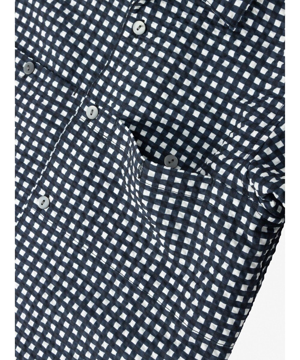 HELLY HANSEN 【キッズ・速乾・UVカット・耐海水・耐塩素】ショートスリーブ マリンリゾートシアサッカーシャツ 