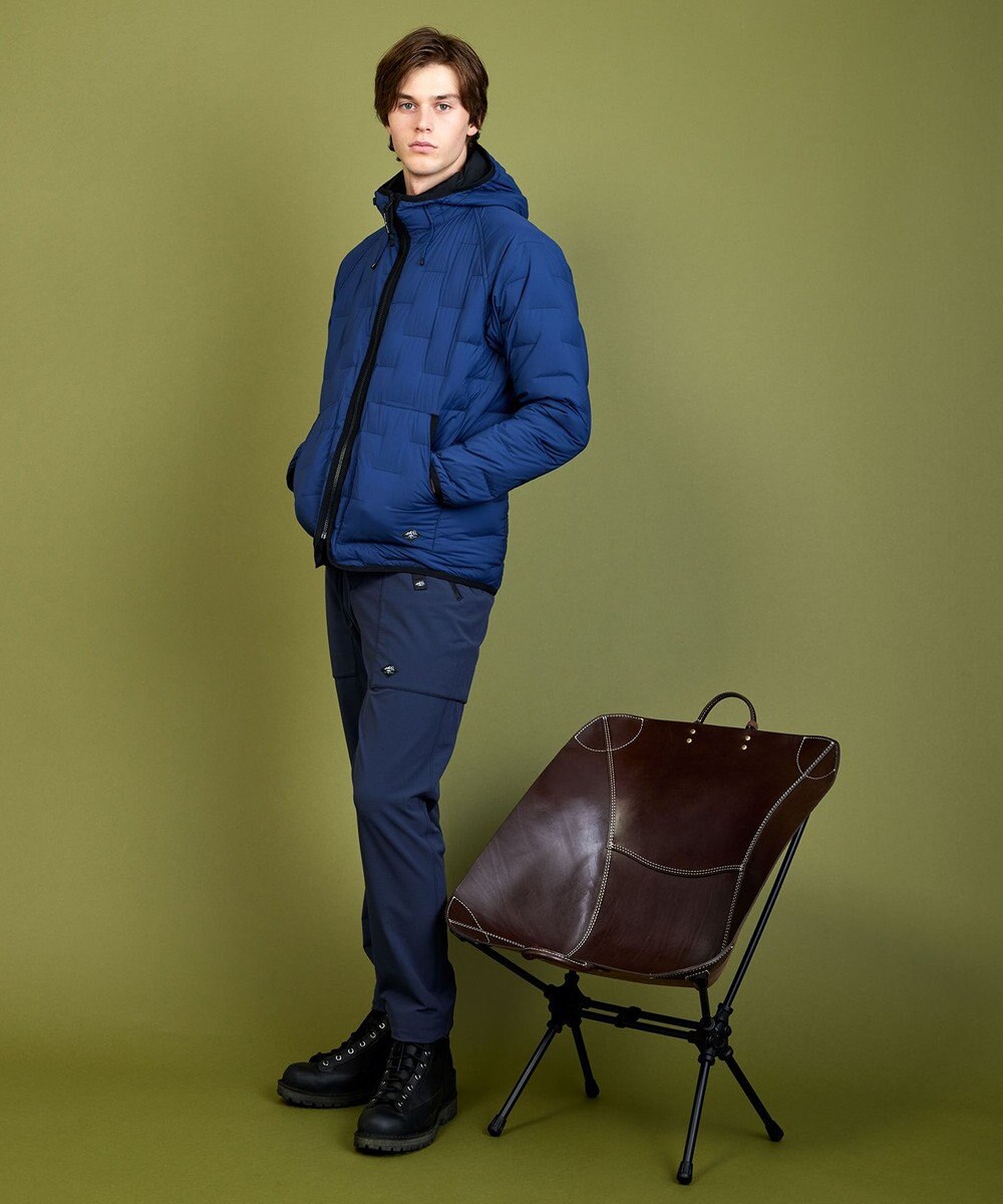 JOSEPH ABBOUD MOUNTAIN 【2WAYストレッチ/ECO撥水/防風/裏起毛】ストームシャットフリース パンツ 